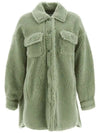 SABI fur teddy jacket green 61179 9040 55100 - STAND STUDIO - BALAAN 2