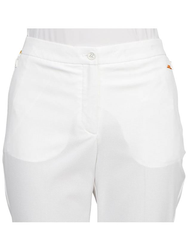 Women's Eleonora Straight Pants White - J.LINDEBERG - BALAAN 7