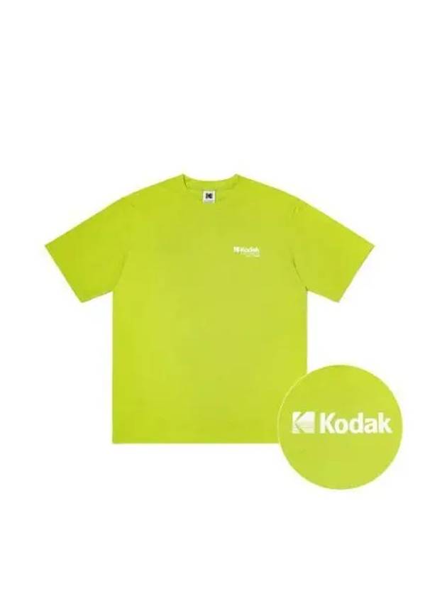 KODAK Apparel Airchrome Sorona semi overfit short sleeved T shirt YELLOW - KODO - BALAAN 1