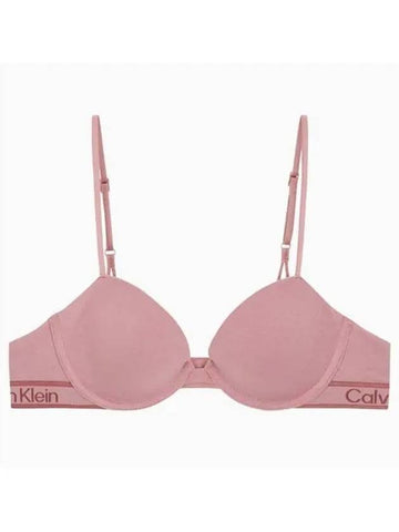 UNDERWEAR Women s Tonal Logo Cotton AF Demi Bra QF7948ADVLZ - CALVIN KLEIN - BALAAN 1