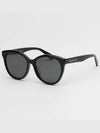 Eyewear Logo Acetate Sunglasses Black - GUCCI - BALAAN 7