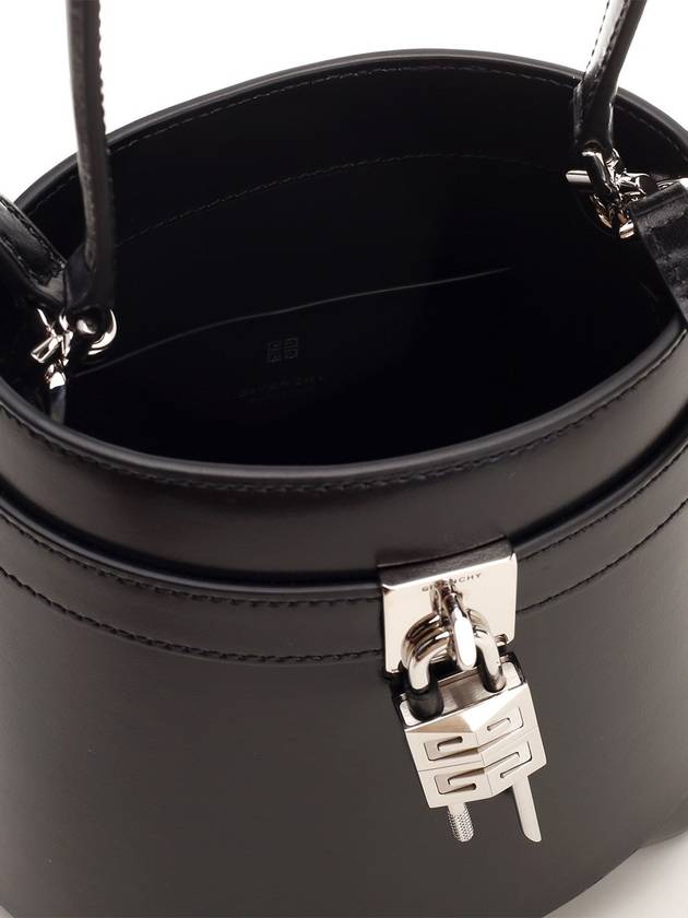 24 ss Black Leather Shark Rock Bucket Bag BB50WGB00D001 B0480990788 - GIVENCHY - BALAAN 5