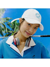 Golf Circle Patch Ball CapWhite - DAREPLAY - BALAAN 1