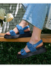 Snoopy denim strap sandals_S0577 - SHOEHI - BALAAN 1