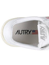 Medalist Goatskin Low Top Sneakers White - AUTRY - BALAAN 9