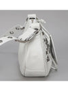 Le Cagole XS Lambskin Shoulder Bag White - BALENCIAGA - BALAAN 5