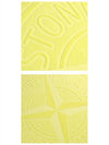 Logo Beach Towel Lemon - STONE ISLAND - BALAAN.