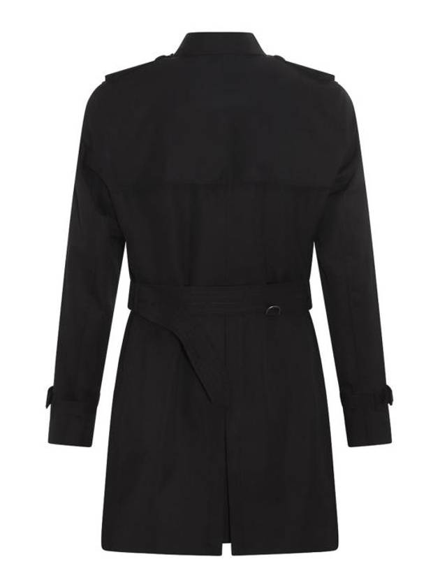 Short Wimbledon Trench Coat Black - BURBERRY - BALAAN 3