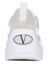 Gum Boy Leather Suede Low Top Sneakers White - VALENTINO - BALAAN 6