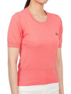 Bea Knit Top Coral - VIVIENNE WESTWOOD - BALAAN 6