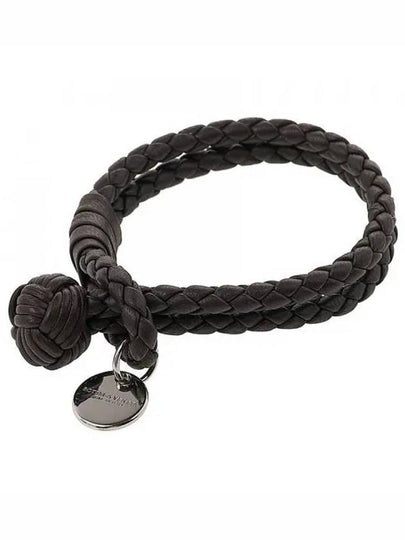 Intrecciato Double Weaving Bracelet Brown - BOTTEGA VENETA - BALAAN 2