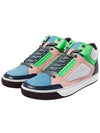 Color Block High Top Sneakers - LANVIN - BALAAN 3