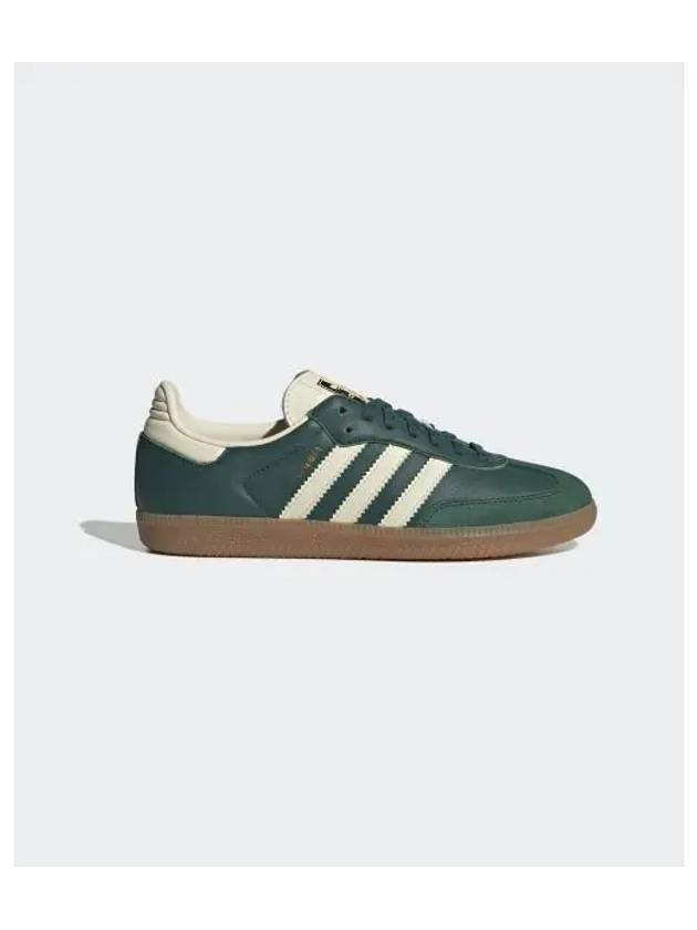 Samba OG Leather Low Top Sneakers Collegiate Green - ADIDAS - BALAAN 2