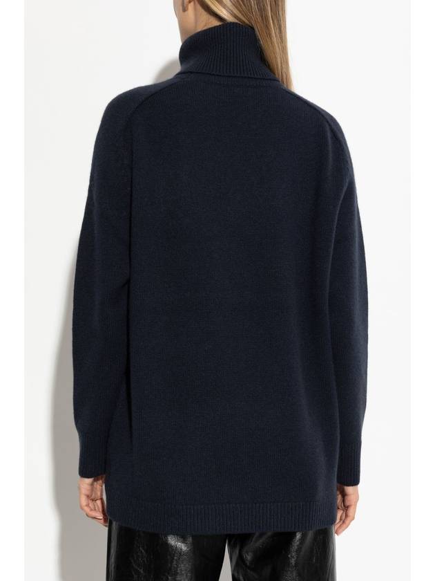 Theory Cashmere Turtleneck, Women's, Navy Blue - THEORY - BALAAN 4