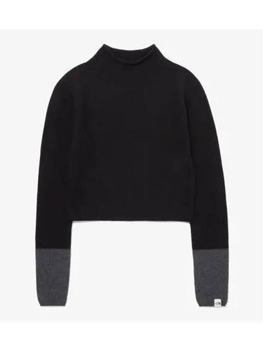 The North Face NT7AP80K White Label Women s Merino Wool Turtleneck Sweater - THE NORTH FACE - BALAAN 1