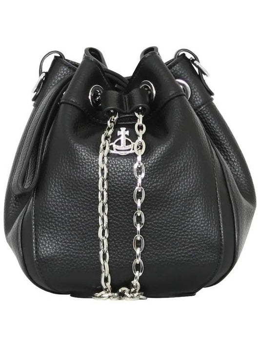 Chrissy Small Bucket Bag Black - VIVIENNE WESTWOOD - BALAAN 2