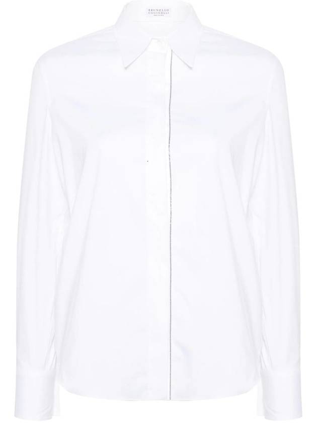 Shirt M0091MA626C159 White - BRUNELLO CUCINELLI - BALAAN 2