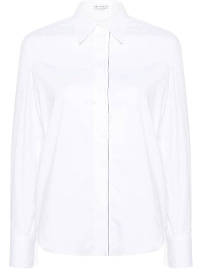 Shirt M0091MA626C159 White - BRUNELLO CUCINELLI - BALAAN 2