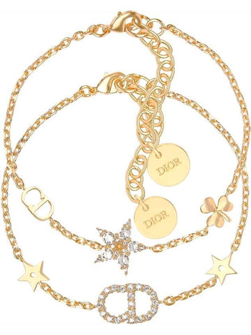 Clair D Lune Bracelet Gold - DIOR - BALAAN 1