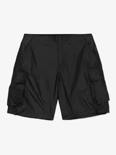 Mount Straight Leg Coated Ripstop Cargo Shorts Black - OUR LEGACY - BALAAN 2