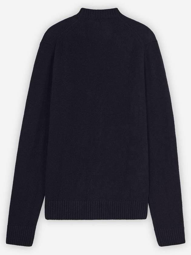 Baby Fox Patch Cosy Cardigan Navy - MAISON KITSUNE - BALAAN 5