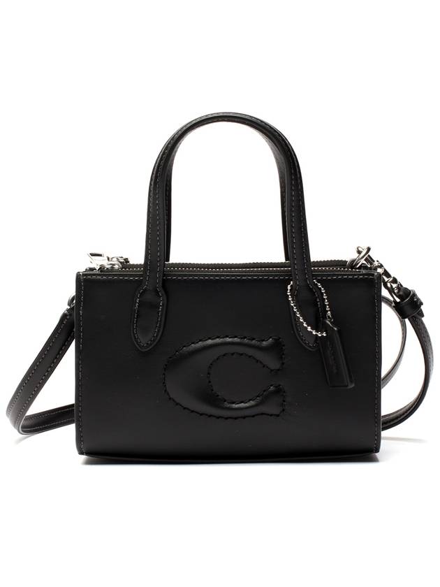 Nina Mini Tote Bag CT804 SVBK - COACH - BALAAN 1