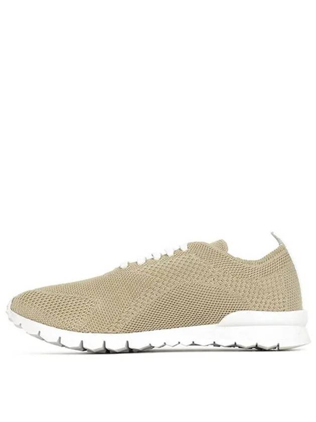 Fit Knit Low Top Sneakers Beige - KITON - BALAAN 3