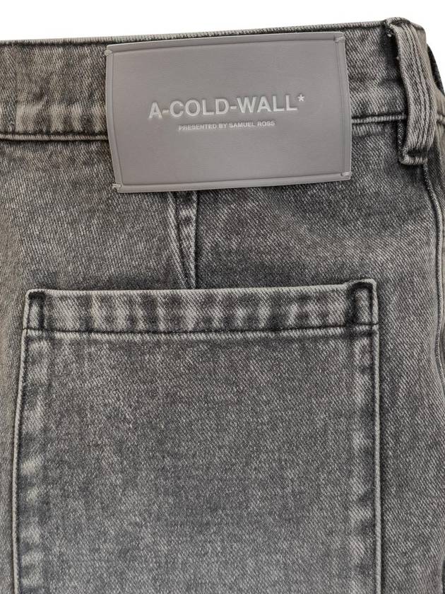 A-Cold-Wall* Denim Shorts - A-COLD-WALL - BALAAN 4