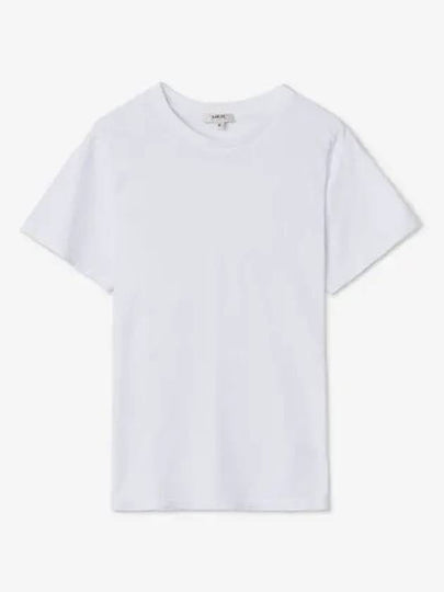 Rena Cotton Short Sleeve T-Shirt White - AGOLDE - BALAAN 2