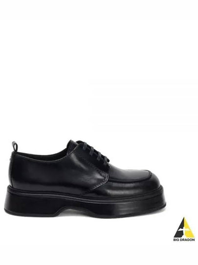 Square Toe Derby Black - AMI - BALAAN 2