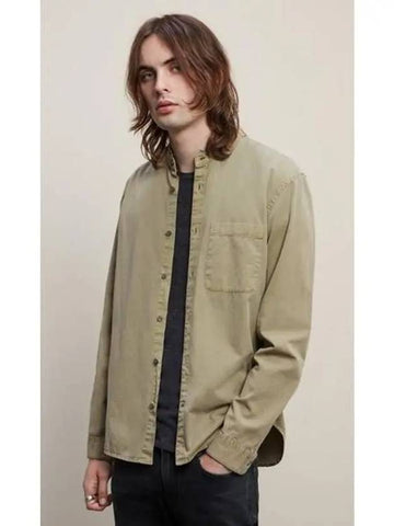 Blythe Shirt W736X3B 303 Light Khaki - JOHN VARVATOS - BALAAN 1