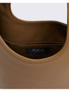 Ninon small tote bag shoulder light khaki - A.P.C. - BALAAN 5