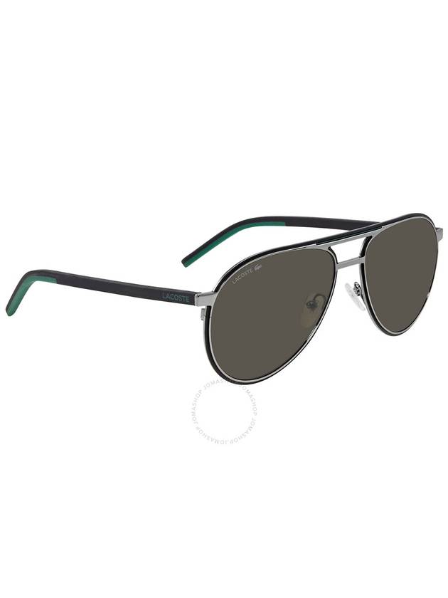 Lacoste Grey Pilot Unisex Sunglasses L193S 035 58 - LACOSTE - BALAAN 3