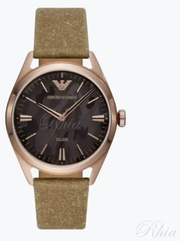 Solar Powered Watch Brown - EMPORIO ARMANI - BALAAN 2