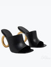 Elina Sandals Heels Black - SALVATORE FERRAGAMO - BALAAN 2