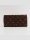 Louis VuittionEmily Monogram Long Wallet Brown - LOUIS VUITTON - BALAAN 4