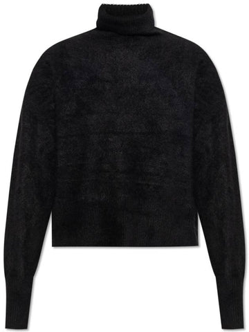 AllSaints Cashmere Turtleneck Rebel, Women's, Black - ALLSAINTS - BALAAN 1