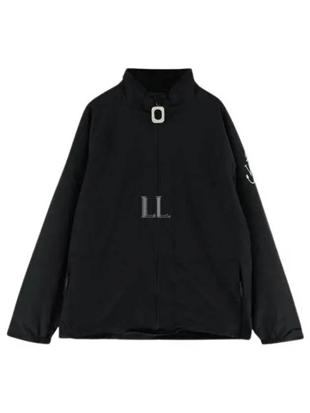 Logo Print Zip-up Track Jacket Black - JW ANDERSON - BALAAN 2