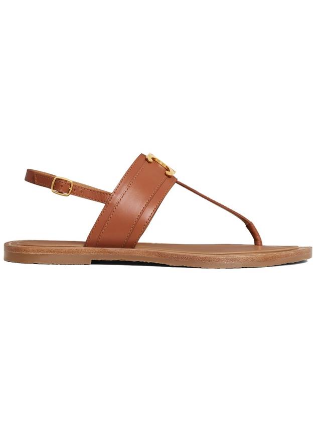 Lympia Triomphe Sandals Brown - CELINE - BALAAN 3