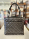 Women s CC Logo Caviar Skin Black Tote Bag 6th Unit 6195838 Condition B - CHANEL - BALAAN 3