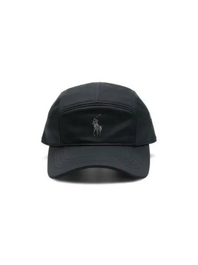 InterLOAKE Lock Five Panel Cap Black - POLO RALPH LAUREN - BALAAN 2