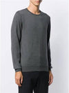 King Merino Wool Knit Top Anthracite Heather - A.P.C. - BALAAN 3