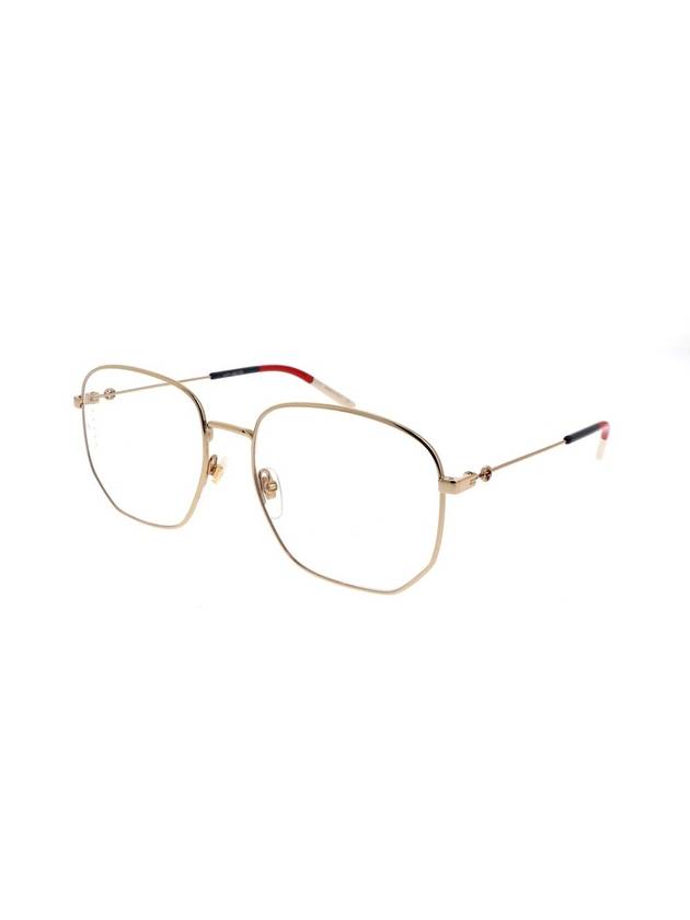 Eyewear Metal Geometric Multi-Angle Eyeglasses Metal Gold - GUCCI - BALAAN 1