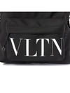 VLTN Nylon Backpack Black - VALENTINO - BALAAN 7