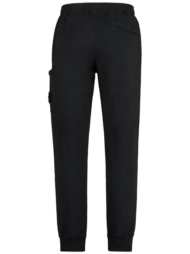 Compass Badge Capered Track Pants Black - STONE ISLAND - BALAAN 3