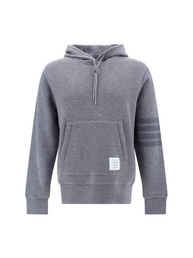 4 Bar Stripe Hoodie Grey - THOM BROWNE - BALAAN 2