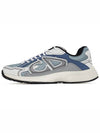 B30 Technical Fabric Sneakers Mesh Blue Grey - DIOR - BALAAN 3