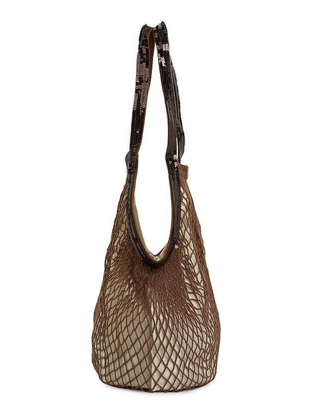 Fishnet Women s Tote Bag 1EVE26 V40700 120 - VANESSA BRUNO - BALAAN 3