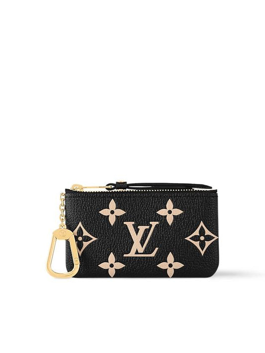 Monogram Empreinte Key Pouch Bag Black - LOUIS VUITTON - BALAAN 2