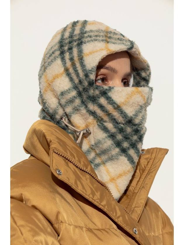 Check Fleece Snood Anchor - BURBERRY - BALAAN 3